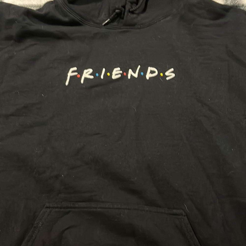 FRIENDS BLACK HOODIE